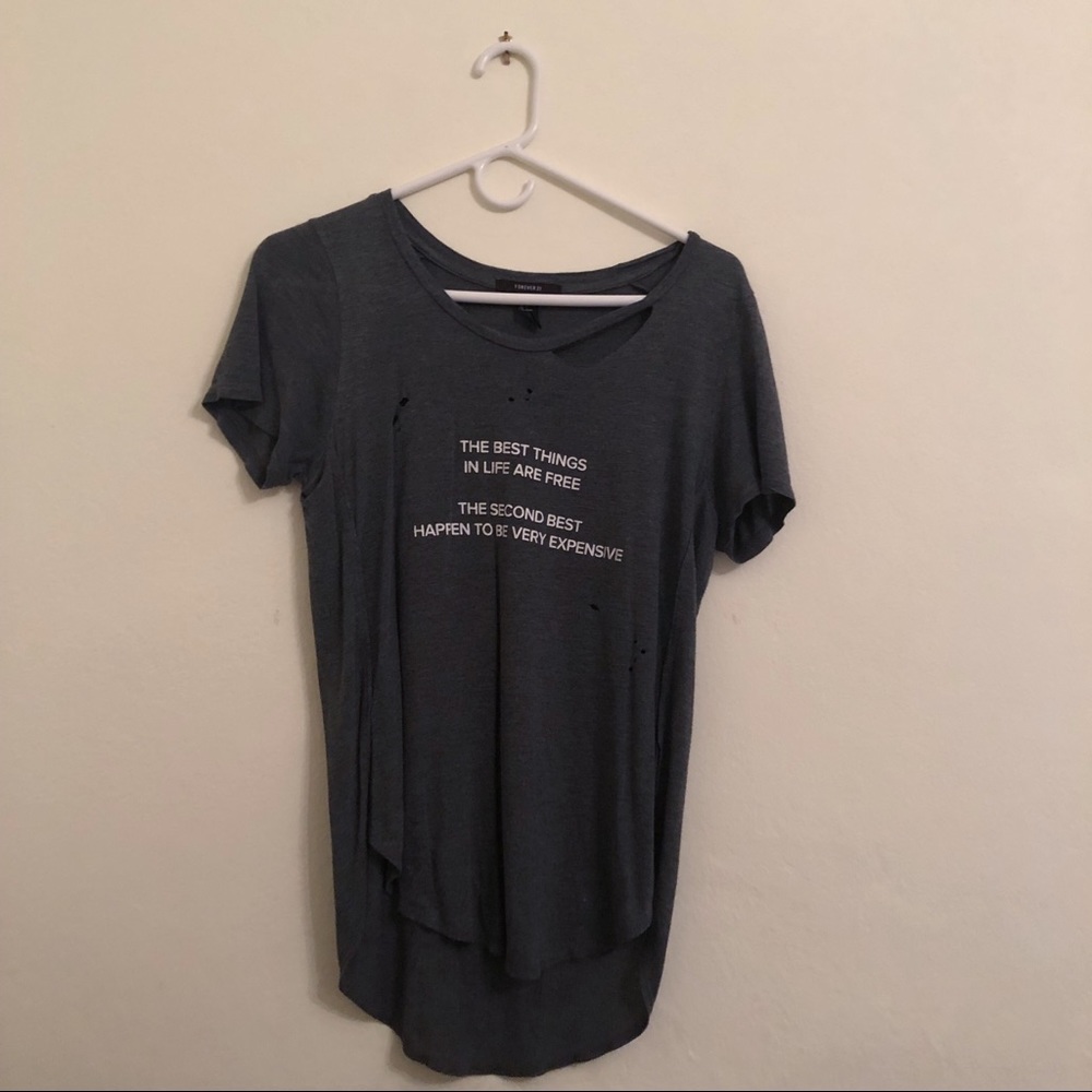 Distressed Graphic Tee